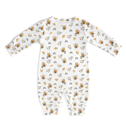 Bee Happy Baby Romper